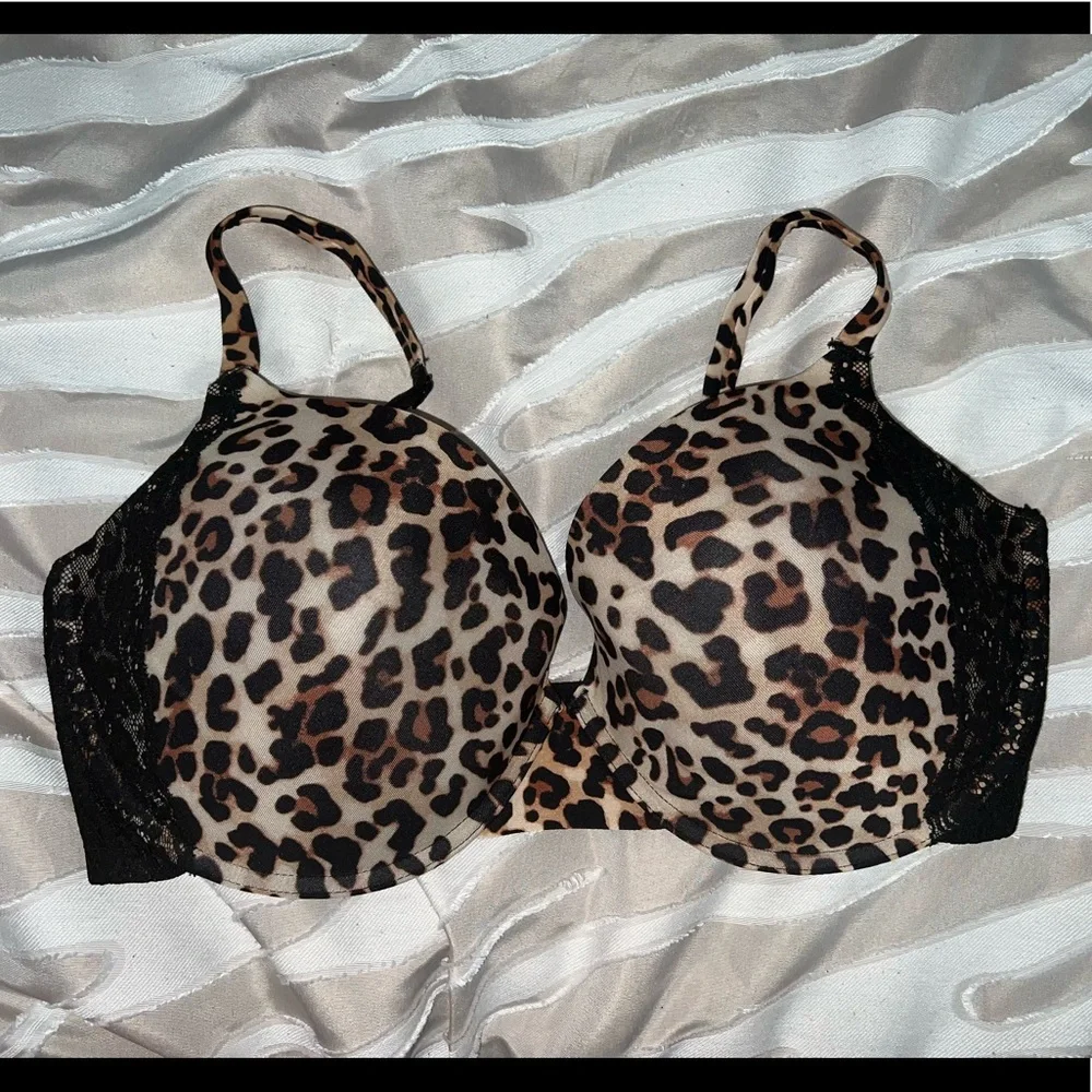 Leopard Push Up Bra - Picture 1 of 3
